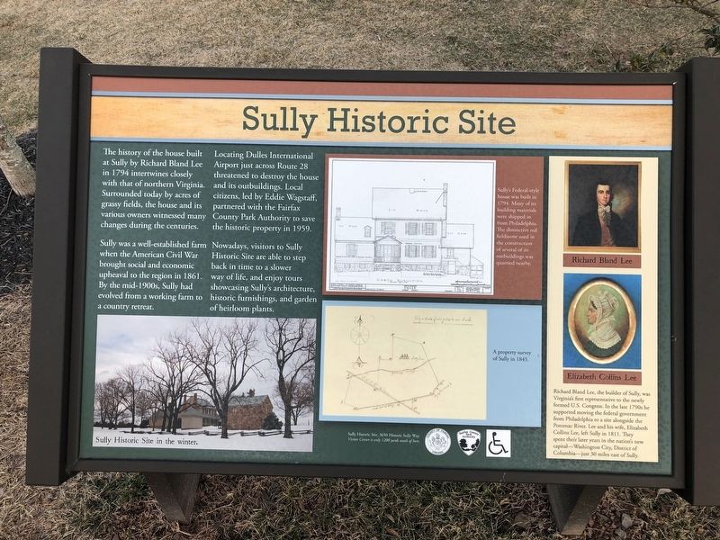 Sully Historic Site Marker image. Click for full size.