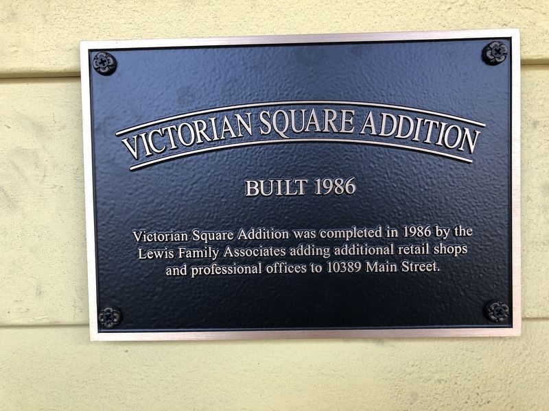 Victorian Square Addition Marker image. Click for full size.