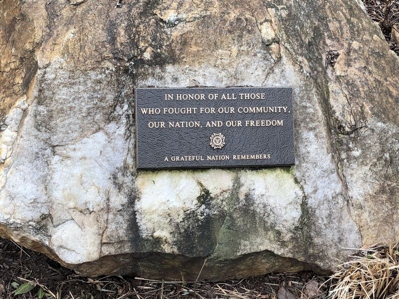 A Grateful Nation Remembers Marker image. Click for full size.