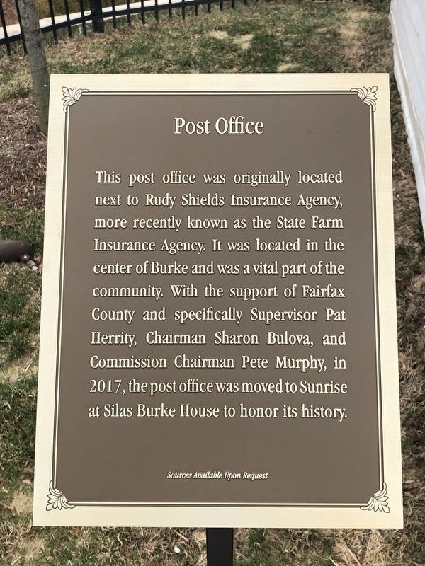 Post Office Marker image. Click for full size.