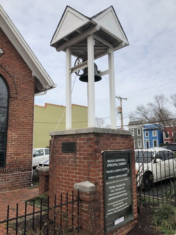 Meade Memorial Episcopal Church Bell Tower image. Click for full size.