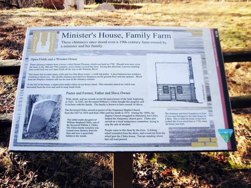 Minister's House, Family Farm Marker image. Click for full size.