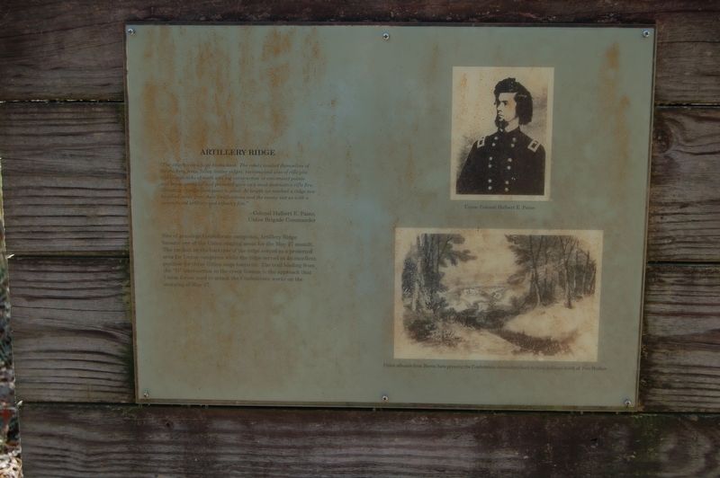 Artillery Ridge Marker image. Click for full size.