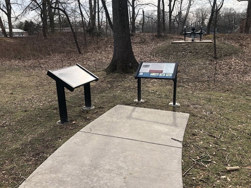 A Defensive Artillery Fort Marker image. Click for full size.