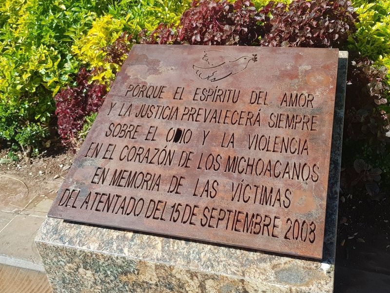 In Memory of the Victims of September 15, 2008 Attack Marker. Click for full size. In Memory of the Victims of September 15, 2008 Attack Marker image. Click for full size.