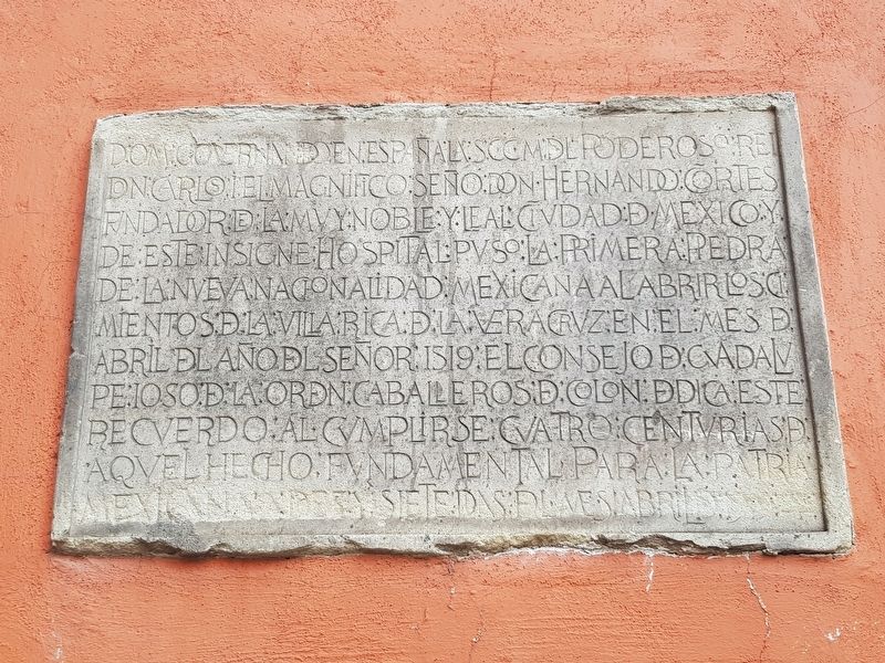 Hernando Cort�s Marker image. Click for full size.