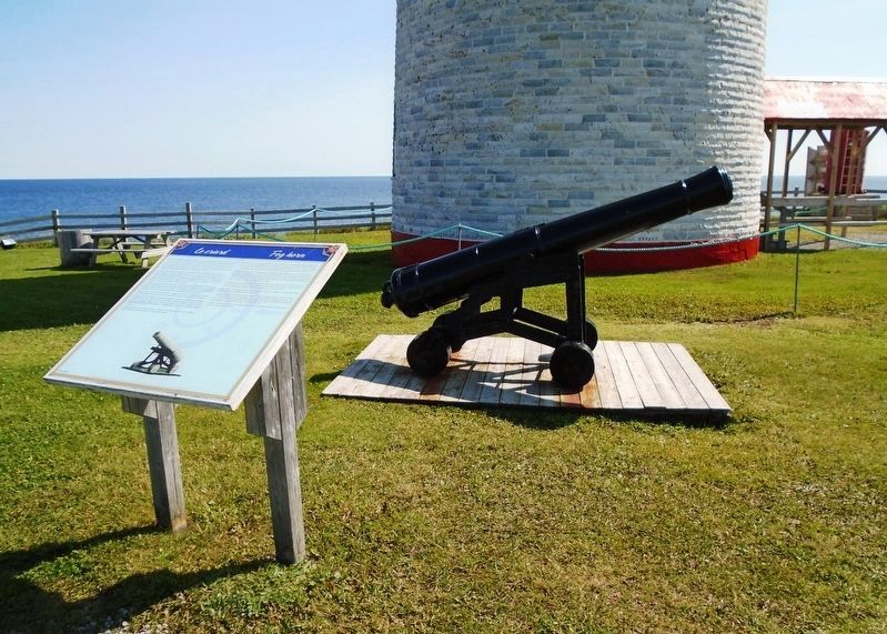 <i>Le criard / Fog horn</i> Marker. Click for full size. <i>Le criard / Fog horn</i> Marker image. Click for full size.