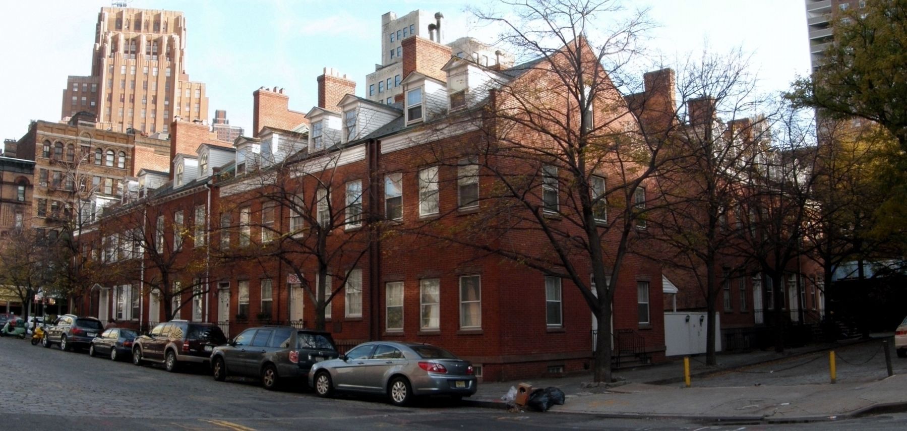 Harrison Street Houses overview. Click for full size. Harrison Street Houses overview image. Click for full size.