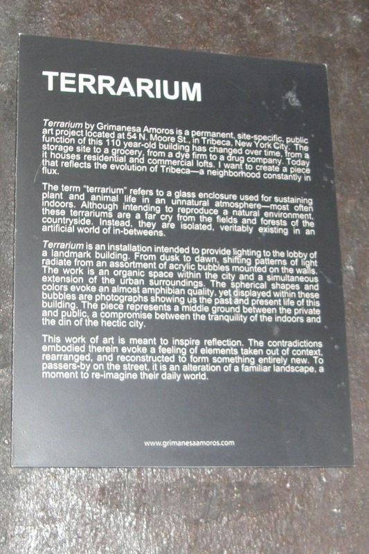Terrarium Marker. Click for full size. Terrarium Marker image. Click for full size.