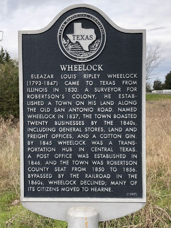 Wheelock Marker image. Click for full size.