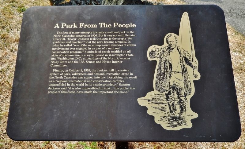 A Park From the People Marker. Click for full size. A Park From the People Marker image. Click for full size.