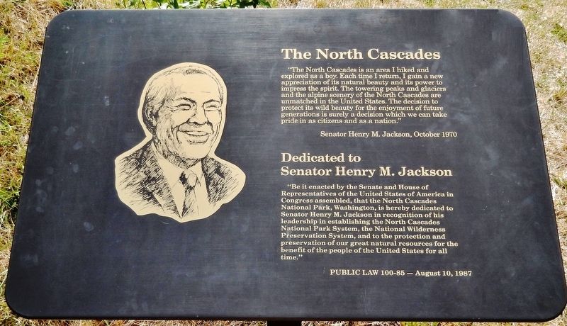 The North Cascades Marker image. Click for full size.