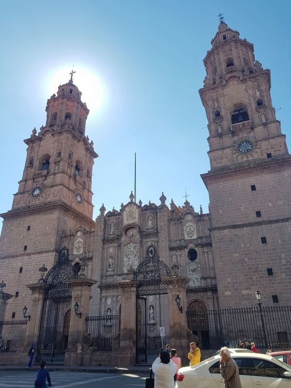 The Cathedral of Morelia. Click for full size. The Cathedral of Morelia image. Click for full size.