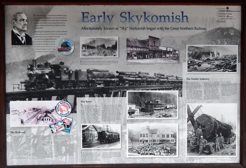 Early Skykomish Marker image. Click for full size.