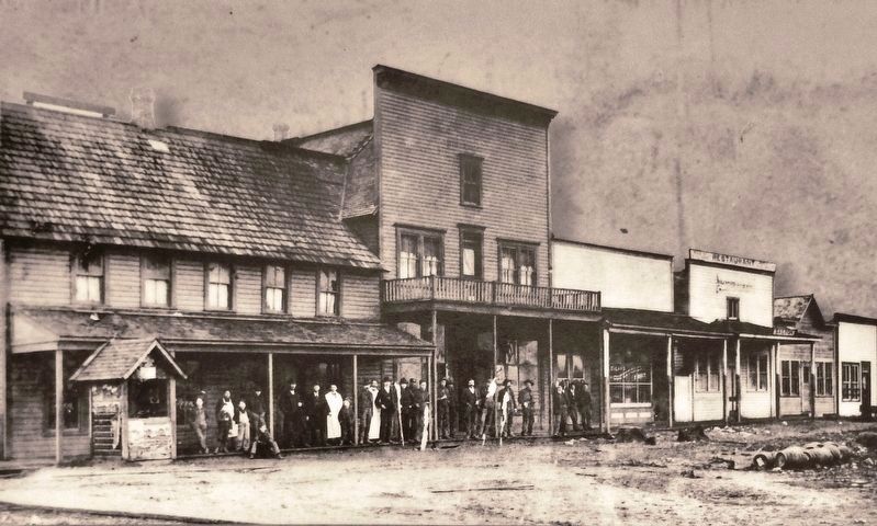 Marker detail: Wandschneiders Hotel, circa 1903. Click for full size. Marker detail: Wandschneiders Hotel, circa 1903 image. Click for full size.