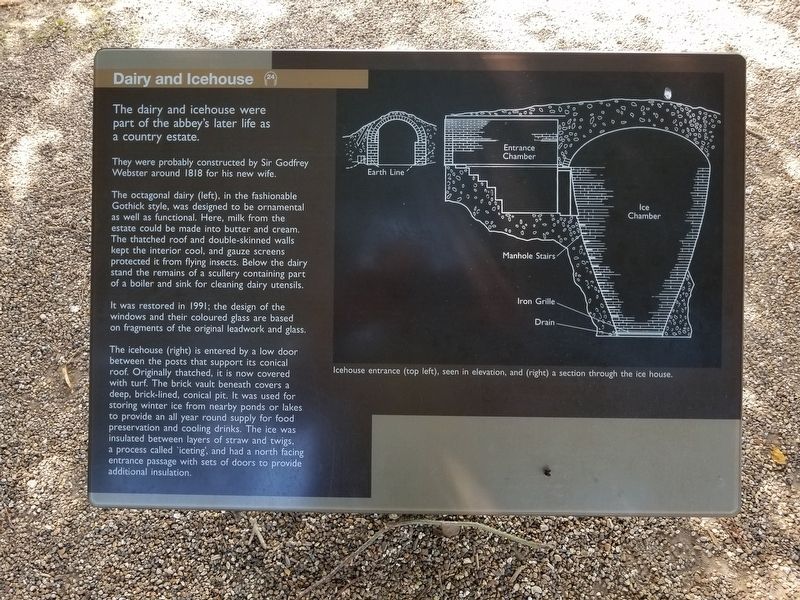 Dairy and Icehouse Marker image. Click for full size.