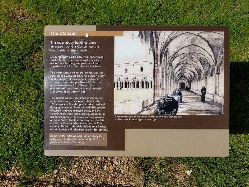 The Cloister Marker image. Click for full size.