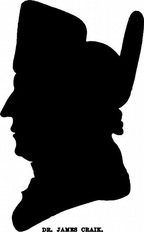 Dr. James Craik. Click for full size. Dr. James Craik image. Click for full size.