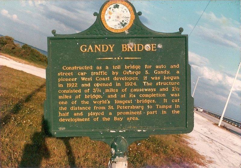 Gandy Bridge Marker image. Click for full size.