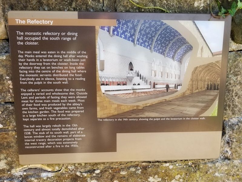 The Refectory Marker image. Click for full size.