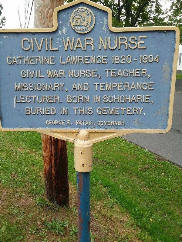 Civil War Nurse Marker image. Click for full size.