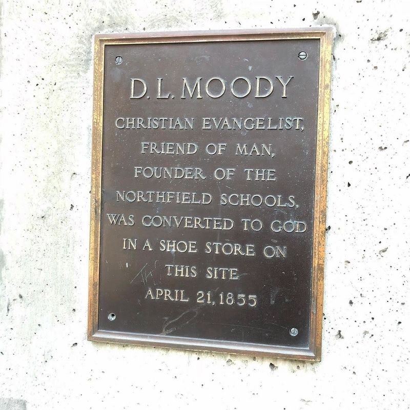 D.L. Moody Marker image. Click for full size.