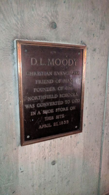 D.L. Moody Marker image. Click for full size.