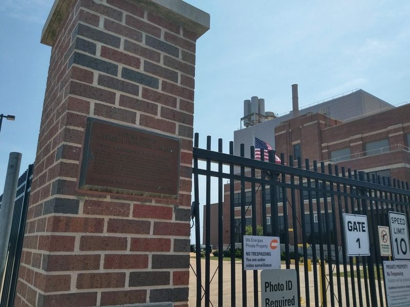 Port Washington Power Plant Marker image. Click for full size.