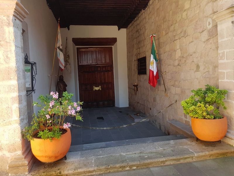 The previous location of the Birth House of Morelos. Click for full size. The previous location of the Birth House of Morelos image. Click for full size.