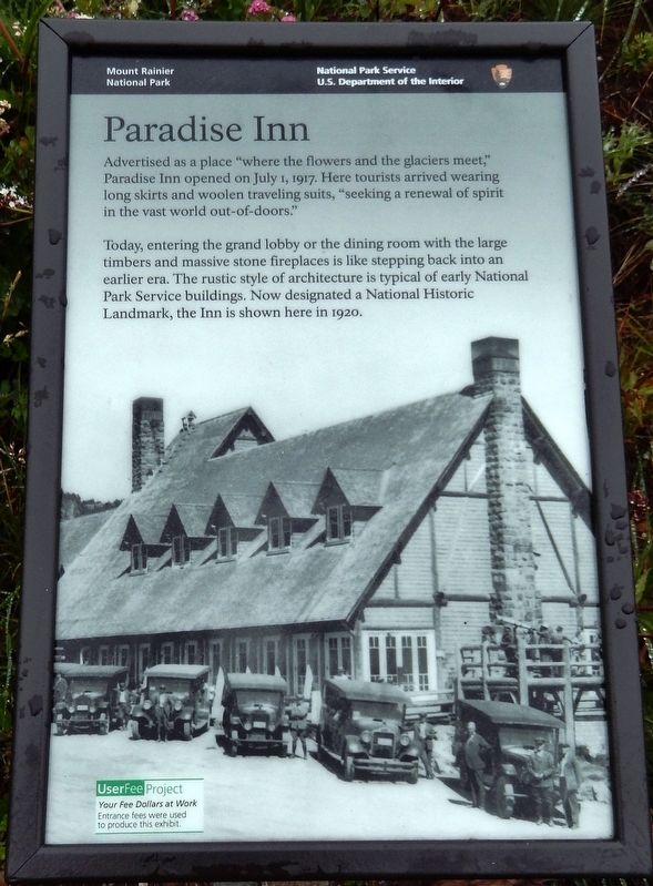 Paradise Inn Marker image. Click for full size.