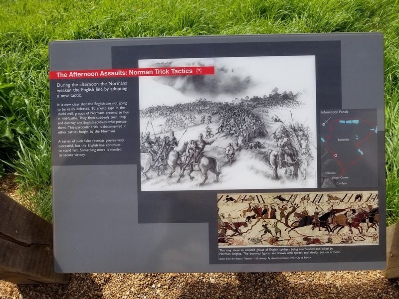 The Afternoon Assaults: Norman Trick Tactics Marker image. Click for full size.