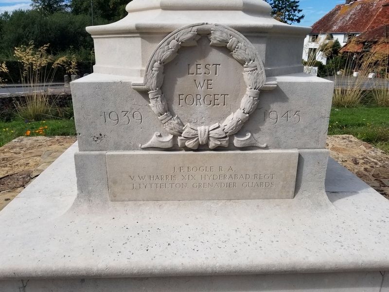 Wittersham War Memorial image. Click for full size.