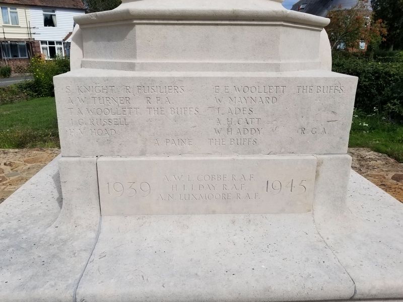 Wittersham War Memorial image. Click for full size.