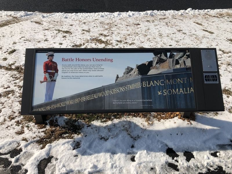 Battle Honors Unending Marker. Click for full size. Battle Honors Unending Marker image. Click for full size.