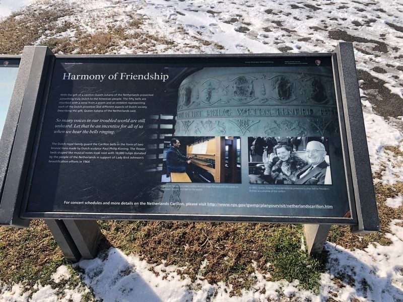 Harmony of Friendship Marker. Click for full size. Harmony of Friendship Marker image. Click for full size.
