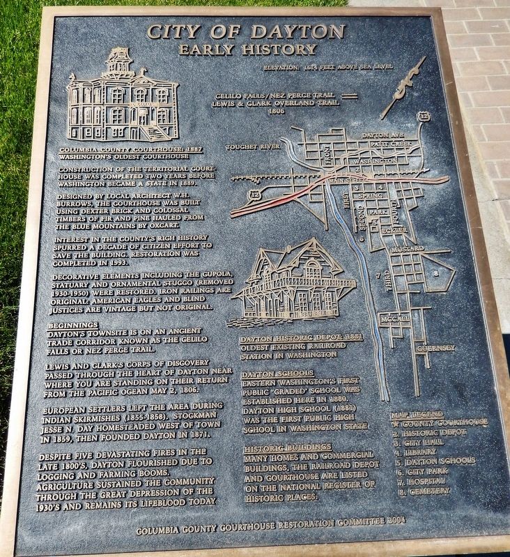 City of Dayton Marker image. Click for full size.