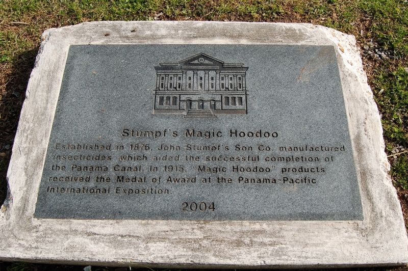 Stumpf's Magic Hoodoo Marker. Click for full size. Stumpf's Magic Hoodoo Marker image. Click for full size.
