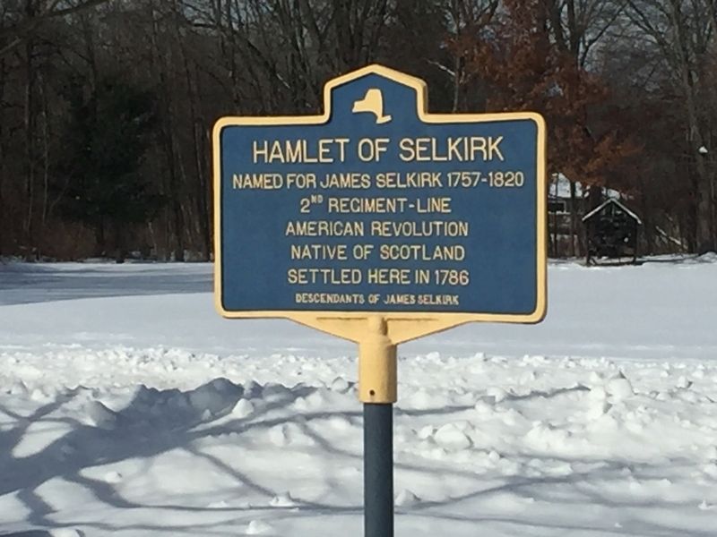 Hamlet of Selkirk Marker image. Click for full size.