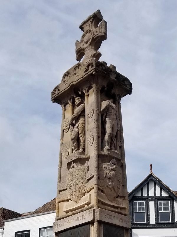 Canterbury War Memorial. Click for full size. Canterbury War Memorial image. Click for full size.