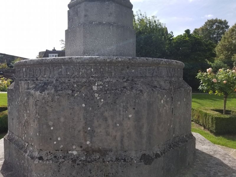 Kent World War I Memorial image. Click for full size.