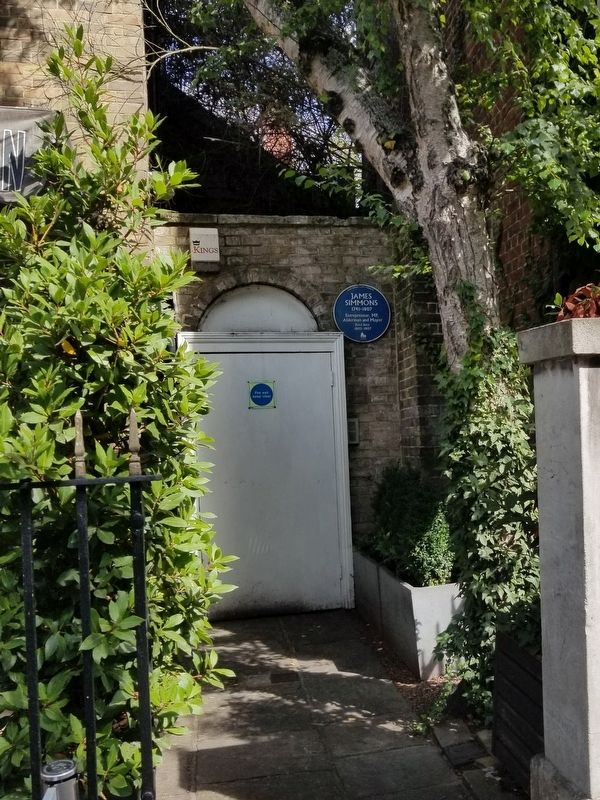 James Simmons Marker. Click for full size. James Simmons Marker image. Click for full size.