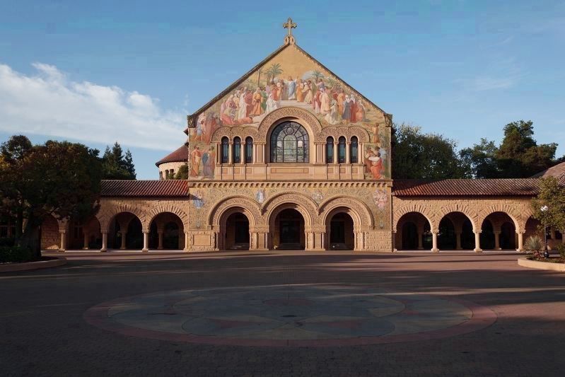 Stanford Memorial Church image. Click for full size.