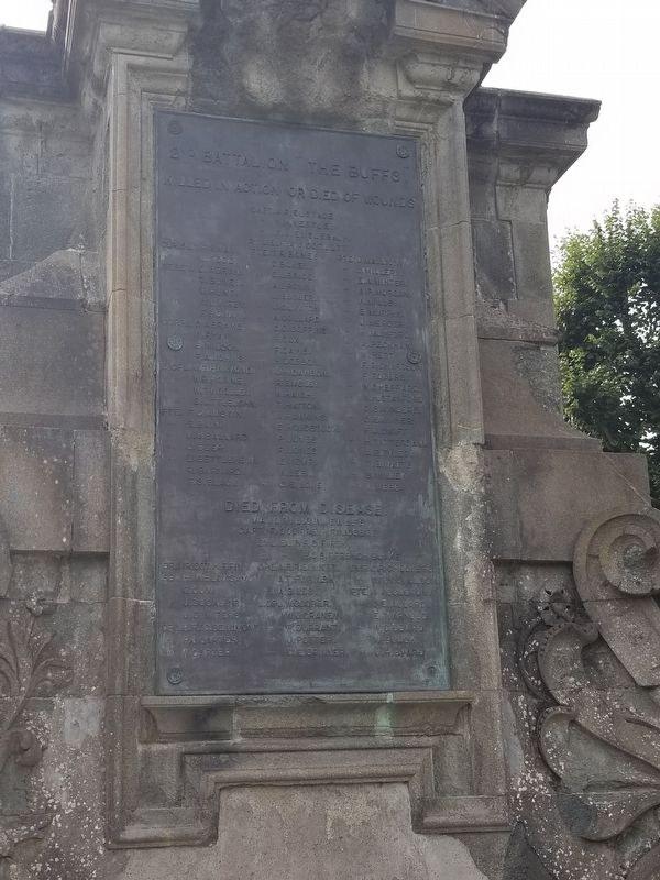 Royal East Kent Imperial Yeomanry Boer War Memorial image. Click for full size.