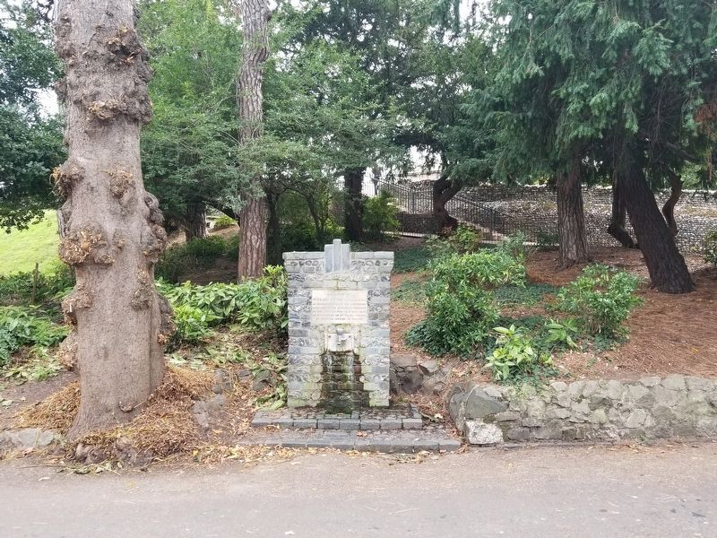 Dr. Frank Wagher Fountain. Click for full size. Dr. Frank Wagher Fountain image. Click for full size.