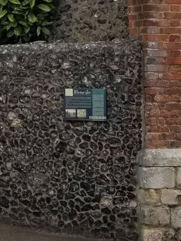 Wincheap Gate Marker. Click for full size. Wincheap Gate Marker image. Click for full size.