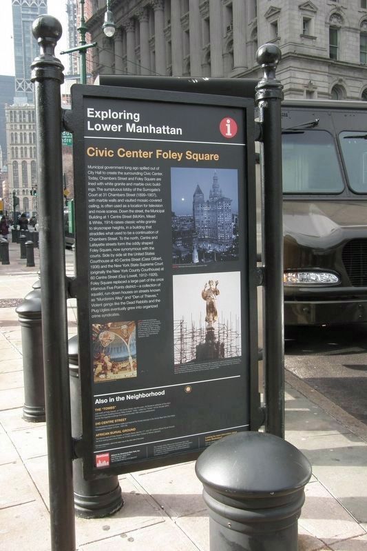 Civic Center Marker, 2019. Click for full size. Civic Center Marker, 2019 image. Click for full size.