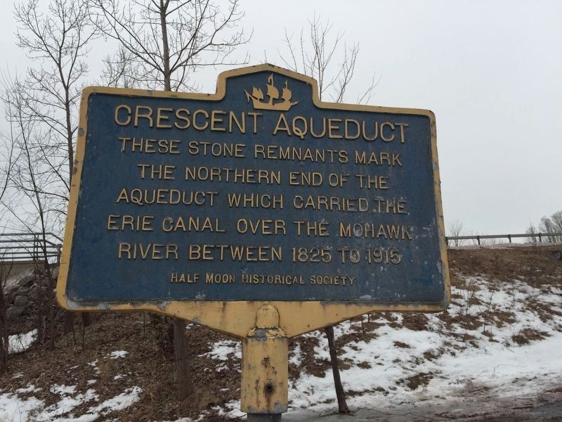 Crescent Aqueduct Marker image. Click for full size.