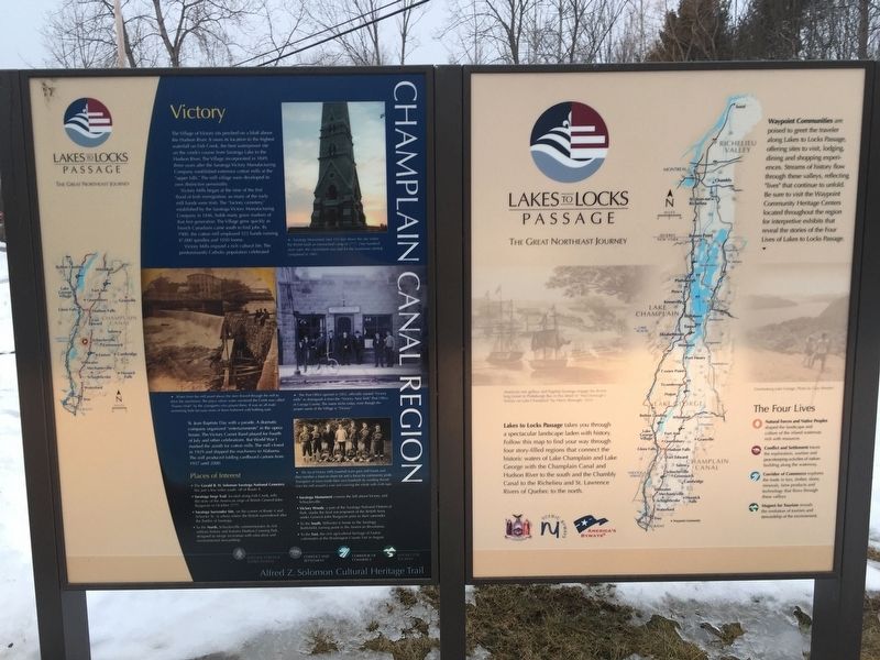 Champlain Canal Region Marker image. Click for full size.