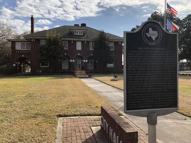 The City of Orange Marker. Click for full size. The City of Orange Marker image. Click for full size.
