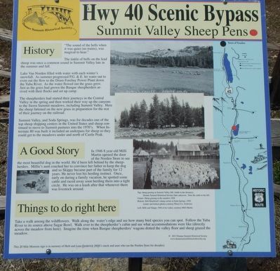 Summit Valley Sheep Pens Marker image. Click for full size.